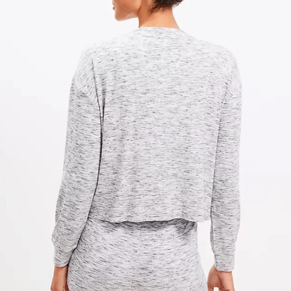 NWOT L&G Ribbed V-Neck Cardigan - Picture 3 of 8